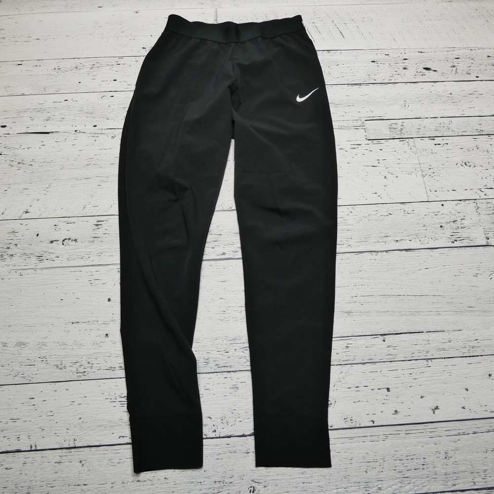Nike Pants Dri-Fit Bliss Victory Training Women XS Black Lightweight Tech Jogger